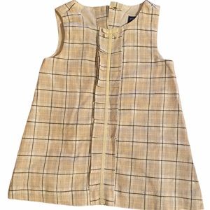 Adorable Janie and Jack tan dress